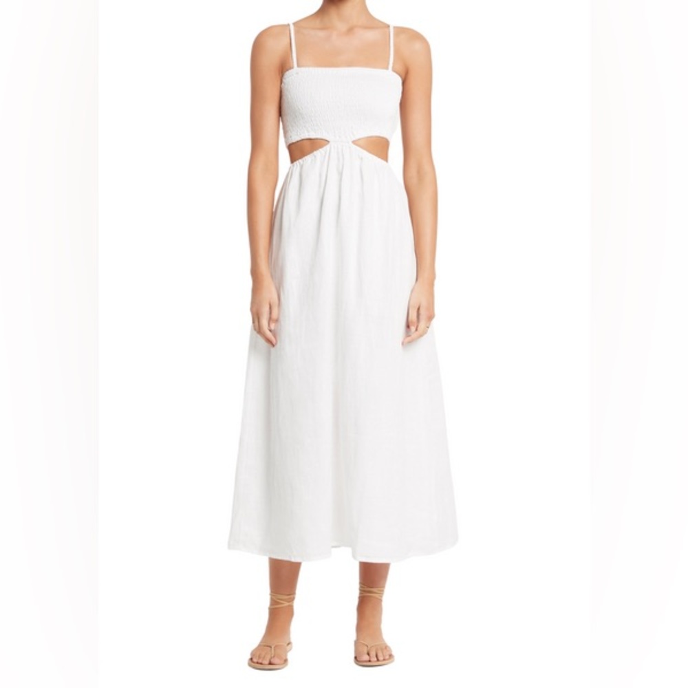 FAITHFULL THE BRAND Tayari Midi Dress